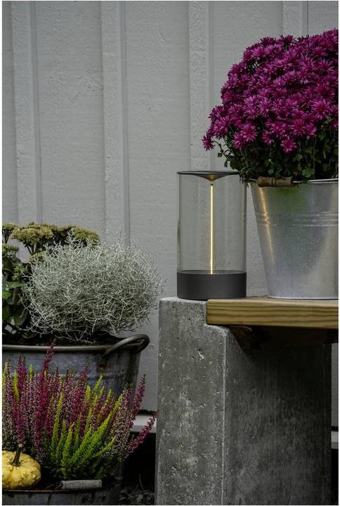 Actual product image Konstsmide Edison M LED Table Lamp for Indoor and Outdoor Use, Battery Powered with USB-C Cable