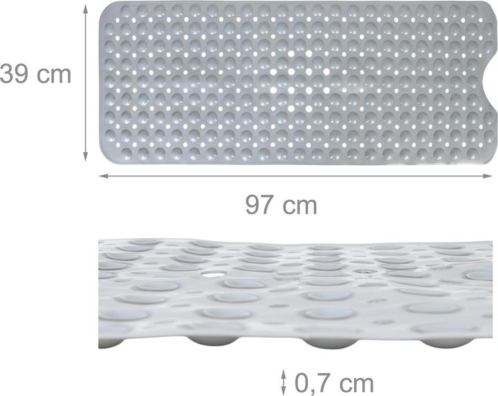Actual product image Relaxdays Bathtub Mat, XXL (39 x 97 cm)