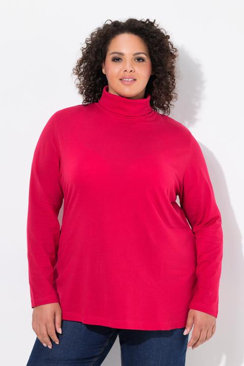 Produktbild Ulla Popken Shirt, Rollkragen, Slim, Langarm (58)