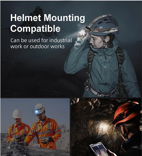 Actual product image Klarus HL1, 1,200 lumen (1200 lm)