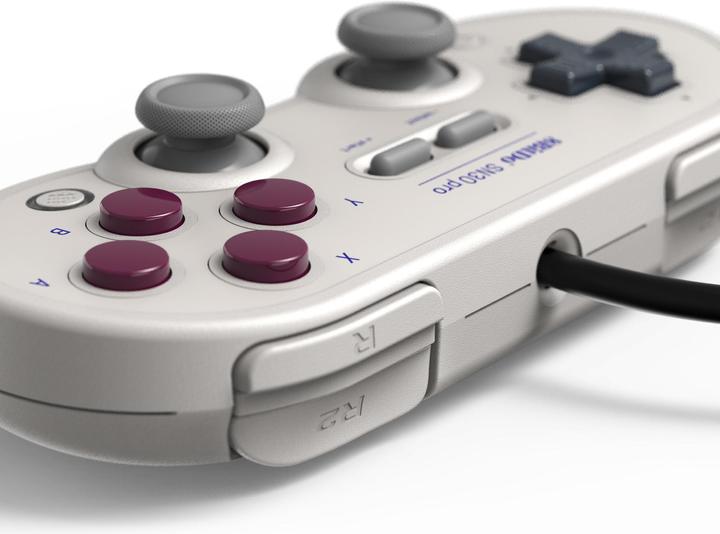 Actual product image 8bitdo SN30 Pro USB Gamepad G Edition (PC, Switch)