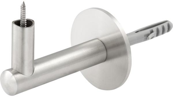 Image du produit OK-Line supports de main courante mod+AMMAqA-le 05 avec rosace plate (Acier)