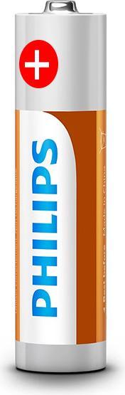 Actual product image Philips Battery R03L4F/10 (4 pcs., AAA)