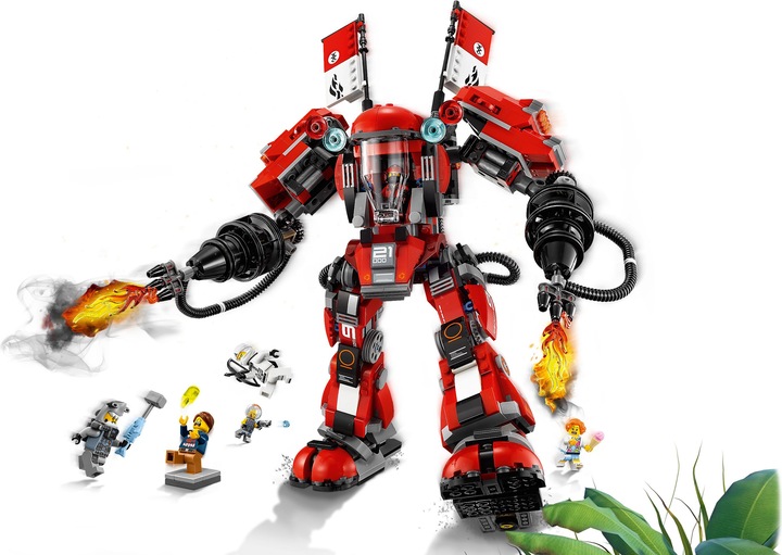 Actual product image LEGO Ninjago Movie Kai's Fire-Mech (70615, LEGO Ninjago)
