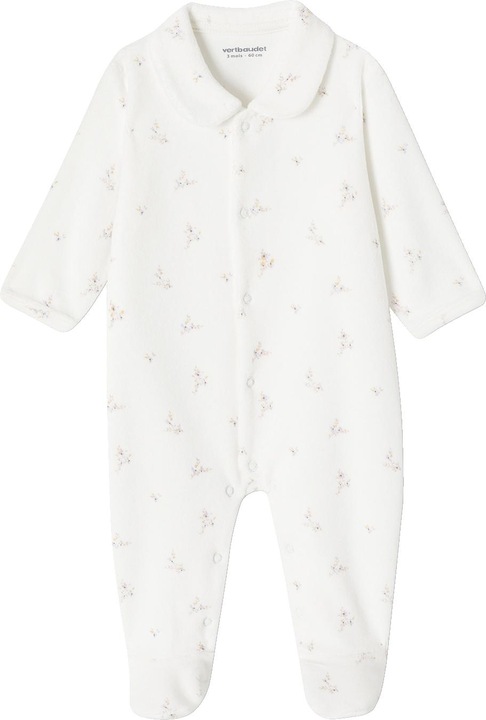 Actual product image Vertbaudet 2er-Pack Baby Samtstrampler mit Bio-Baumwolle (44)