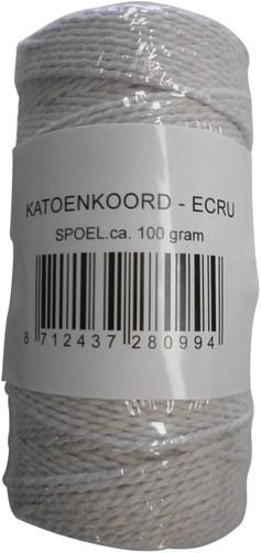 Produktbild Mueller Baumwollkordel 100 Meter ecru auf einer Rolle (100 m)