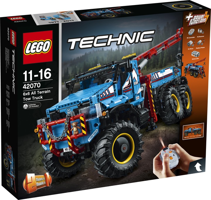 Produktbild LEGO Allrad-Abschleppwagen (42070, LEGO Technic)