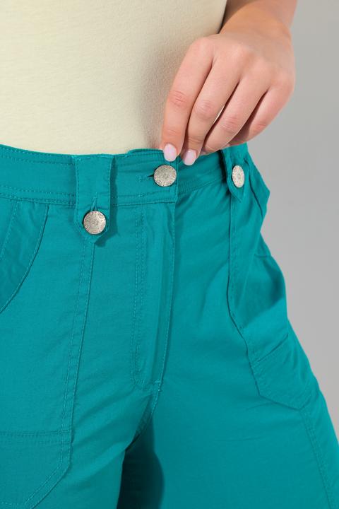 Produktbild Ulla Popken Cargo-Bermuda, Komfortbund, 4-Pocket-Schnitt (52)