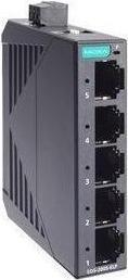 Image du produit Moxa EDS-2005-ELP - Commutateur Fast Ethernet non administré avec 5 ports 10100BaseT(X), entrée (5 ports)