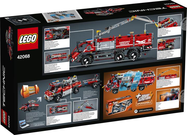 Actual product image LEGO Technic airport fire engine (42068, LEGO Technic)