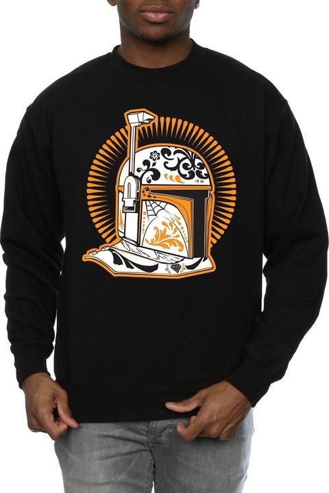 Immagine prodotto Star Wars Boba Fett Dia De Los Muertos Felpa Uomo (S)