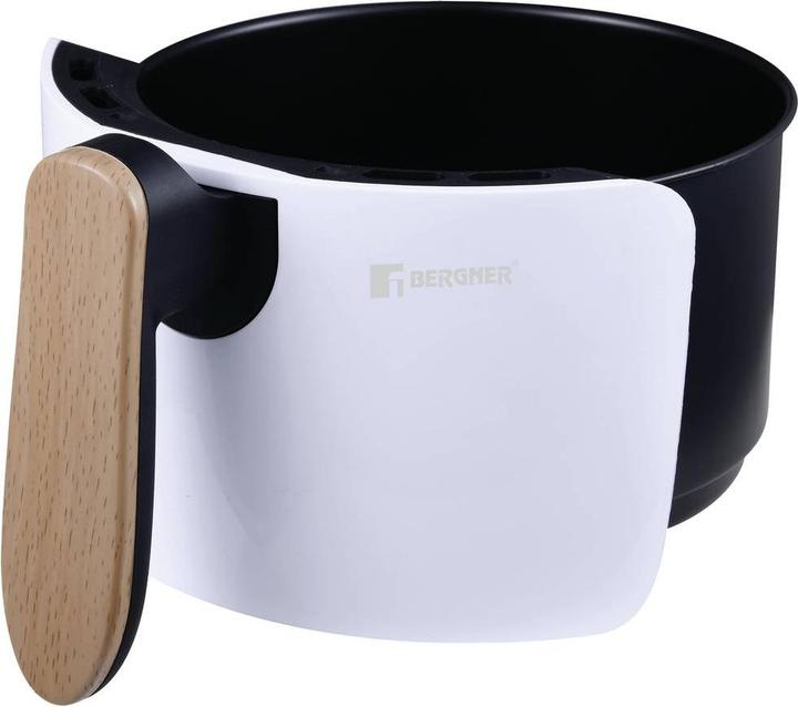 Produktbild Bergner Heissluft-Fritteuse 1000W Antihaftbeschichtung, mit Display, Cool-Touch-Gehäuse, Überhitzu
