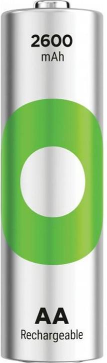 Productafbeelding GP Batteries GP Nab??jec?? bat. ReCyko 2600 AA (HR6) - 4ks (4 Pcs., AA, 2600 mAh)