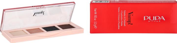 Actual product image Pupa Milano Vamp eyeshadow palette! (Palette) 5.2 g - Shade: 006 Deep Nude (006 Deep Nude)