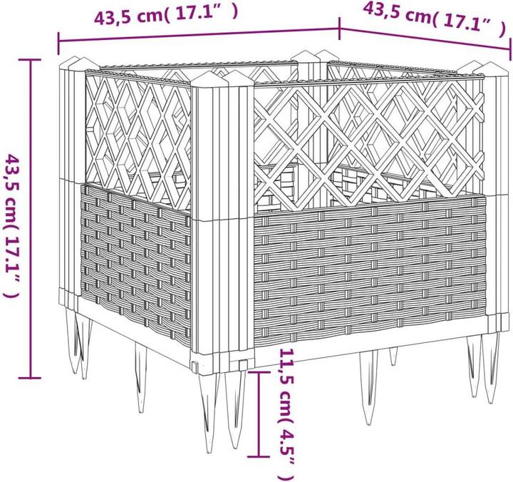 Actual product image vidaXL Katria