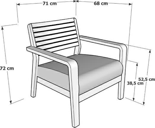 Produktbild Ezeis AQUARIVA Lounge Stapelsessel Preis für 2 Stück