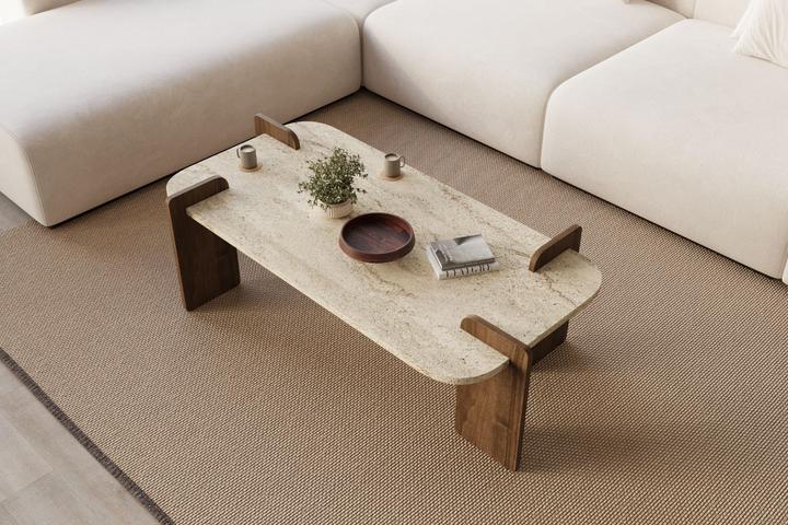 Immagine prodotto Hanah Home Leapiri Coffee Table (120 x 60 x 35 cm)