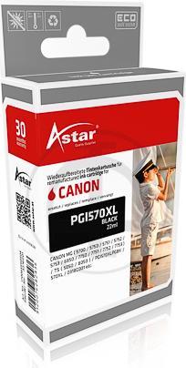 Produktbild Astar 23 ml - Schwarz - compatible - Tintenpatrone (BK)
