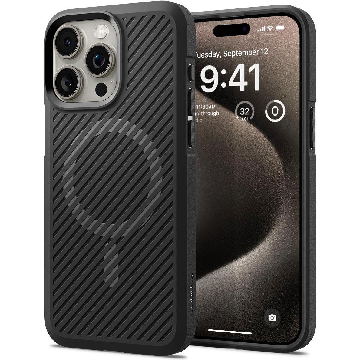 Thumbnail - Spigen Core Armor (Apple iPhone 15 Pro Max), Smartphone Hülle, Schwarz