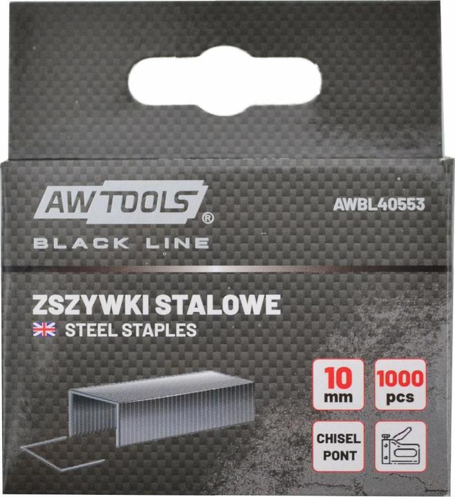 Immagine prodotto Awtools Graffette 6 mm / 11,4 mm / 1000 pezzi (1000 x)