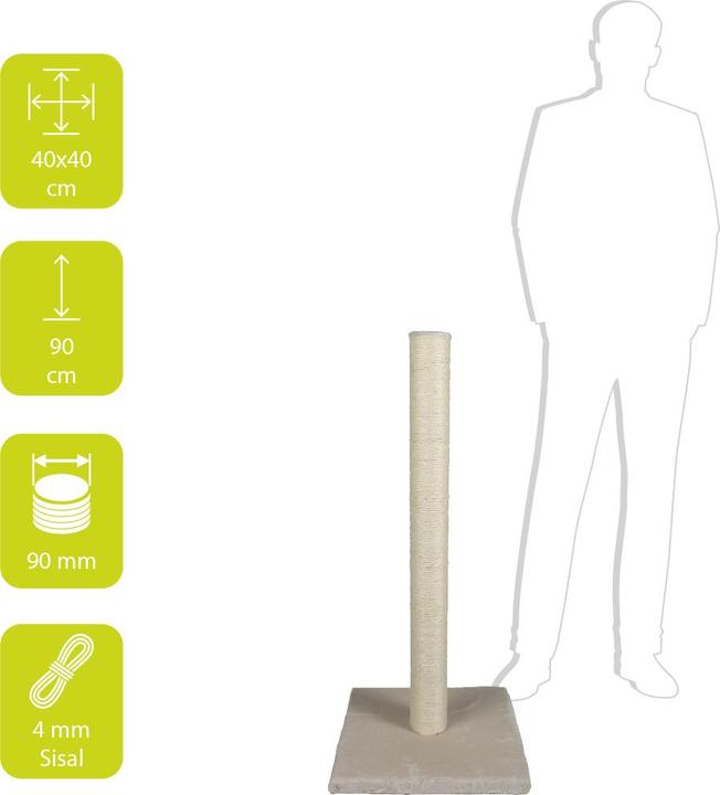 Actual product image EBI Classic Tree Highpost (90 cm, Cream)