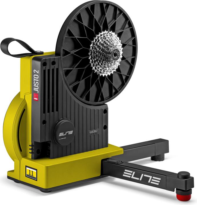 Actual product image Elite Realteiner Justo 2 Limited Edition with 12-speed cassette yellow
