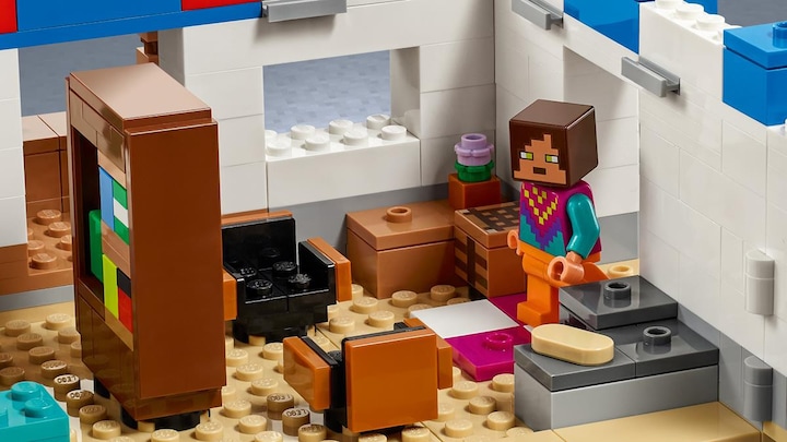 Actual product image LEGO The llama village (21188, LEGO Minecraft)