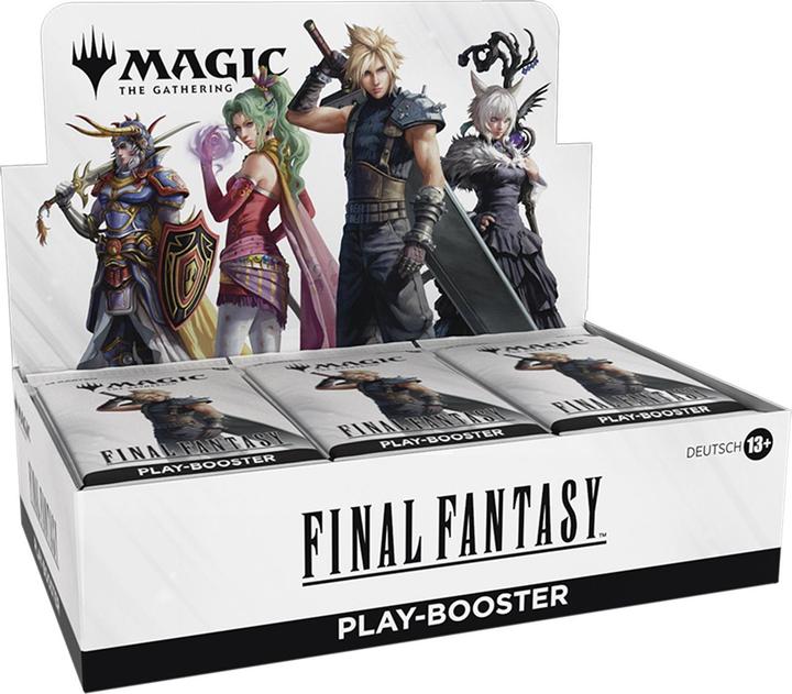 Actual product image Magic the Gathering Magic: The Gathering Final Fantasy Play-Booster Display -DE-, Sprache: Deutsch (German, Booster display)