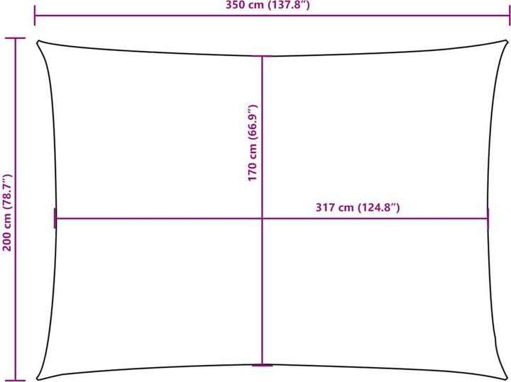 Image du produit vidaXL Nezhatok (200 x 350 cm)