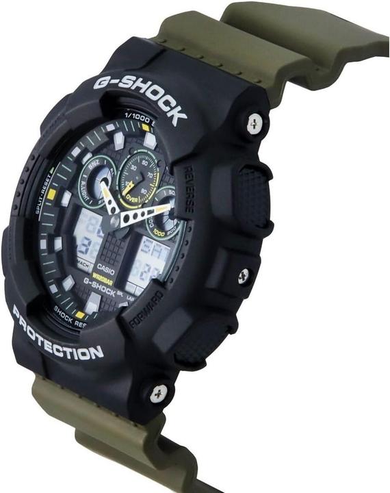 Image du produit Casio GA-100TU-1A3ER (Chronographe, Montre numérique, 51 mm)