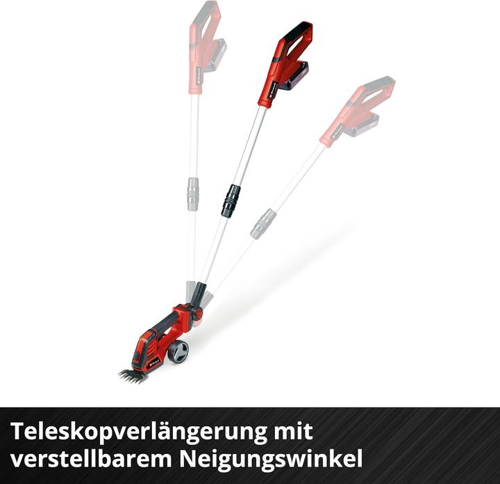 Image du produit Einhell GE-CG 18/100 Li T (1x 2,5Ah) Akku Gras- und Strauchschere 18 V Li-Ion (Fonctionnement sur batterie)