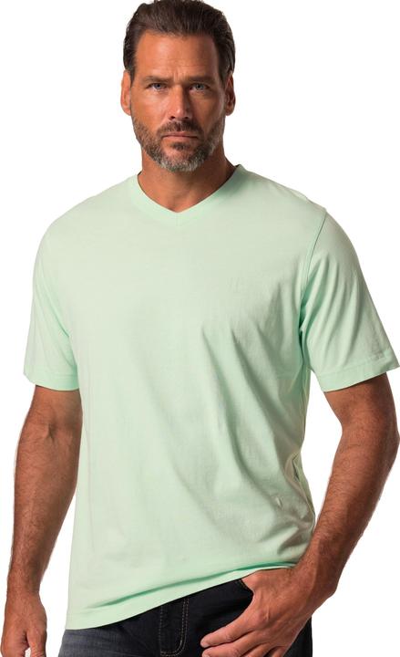 Produktbild JP1880 T-Shirts, Basic, 2er-Pack, V-Ausschnitt, Halbarm (7XL)