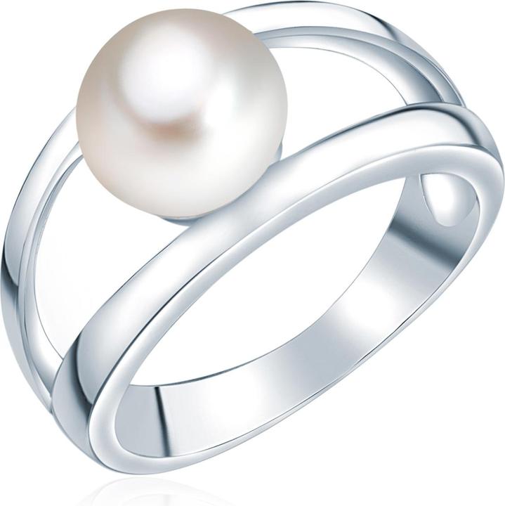 Produktbild Valero Pearls Damen Sterling Silber Süsswasser-Zuchtperle silber - 3844 (56, 925 Silber)