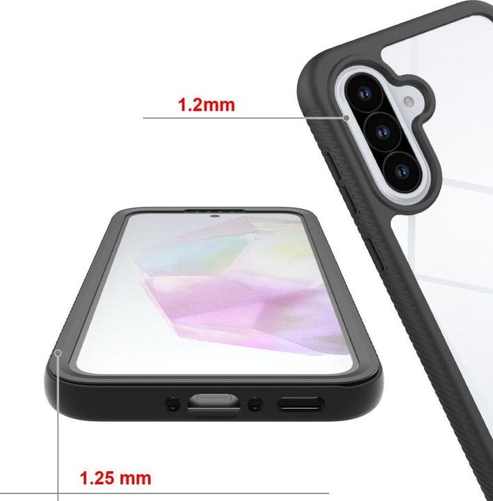 Actual product image Spigen Defense Case for Samsung Galaxy A36 / A56 5G - Black (Samsung Galaxy A36, Samsung Galaxy A56 5G)