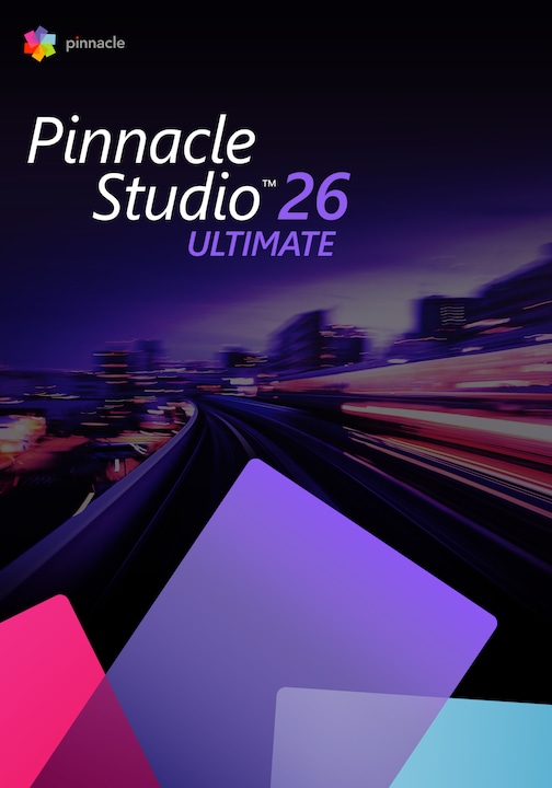 Immagine prodotto Corel Pinnacle Studio 26 Ultimate (1 Utente, 1 Dispositivi/Utenti, Senza limiti)