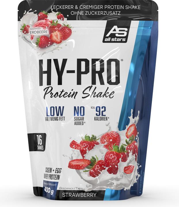 Produktbild All Stars Hy-Pro Protein Shake (400G Beutel) (Erdbeere, 1 x)