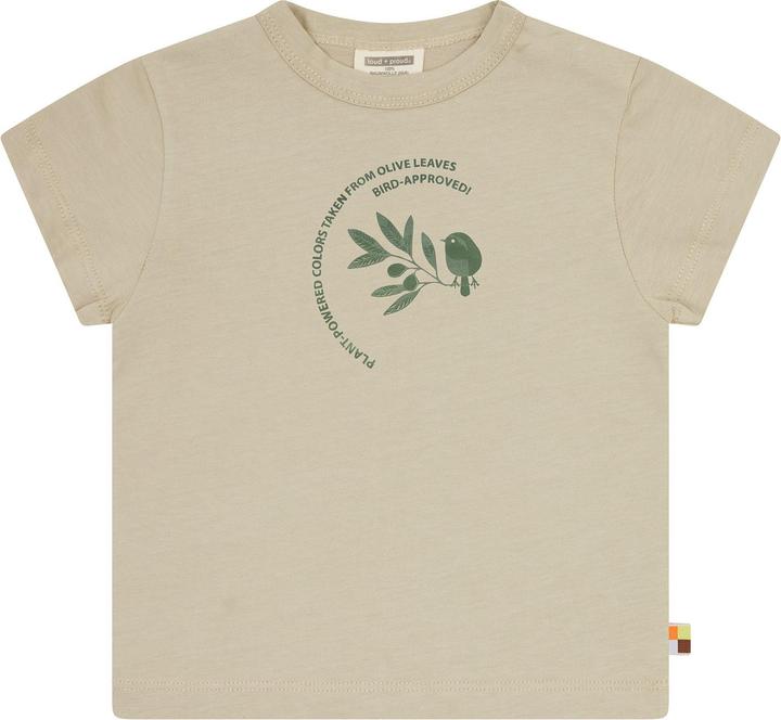 loud + proud T-Shirt mit Pflanzenfarben gefärbt