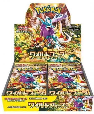 Produktbild Pokémon Scarlet & Violet Wild Force (sv5K) Booster (Japanisch, Booster Pack)
