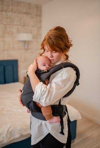 Actual product image Dooky Baby carrier Urban Comfort, Grey Sapphire