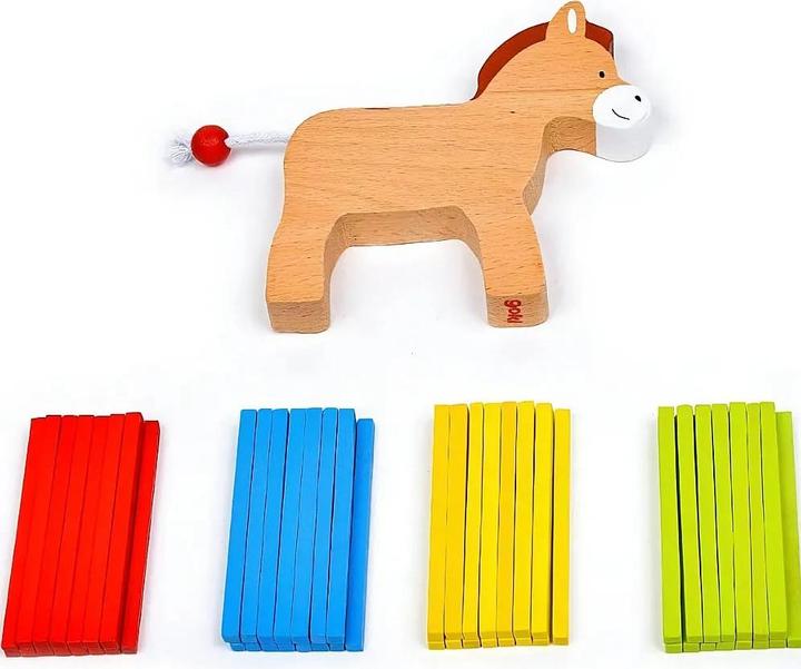 Actual product image Goki Balance Game Pack Mule (German, 2 - 4 Players)
