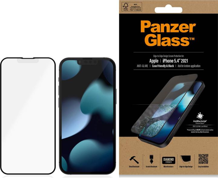Produktbild PanzerGlass Displayschutzfolie (1 Stk., Apple iPhone 13 mini)