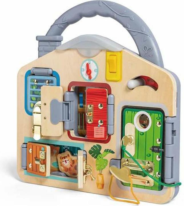 Actual product image Hape Game board lock & key