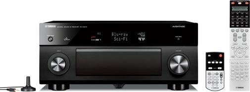 Produktbild Yamaha RX-A2010, 3D 9.2 AV-Receiver, DLNA, Zone3, Schwarz