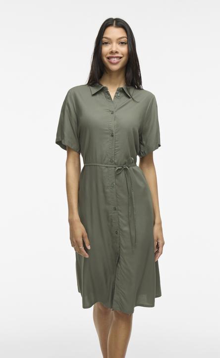 Actual product image Vila Short Sleeved Blouse Dress (38)