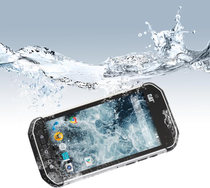 Image du produit Cat S40 (16 Go, Noir, 4.70", Double SIM hybride, 4G)