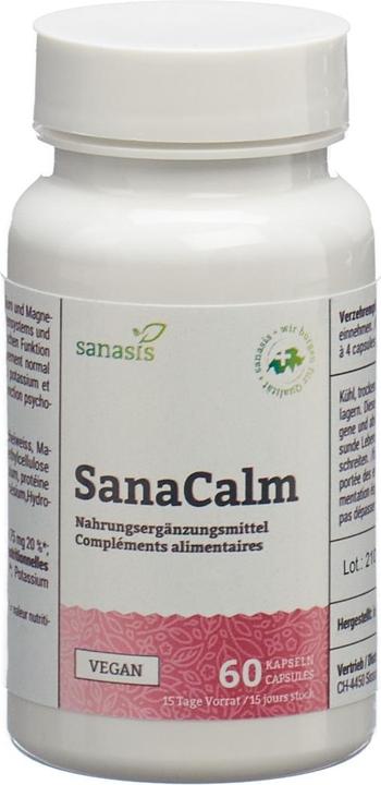 Actual product image Sanasis SanaCalm Kapsel (60 Piece, Capsules, 60 g)