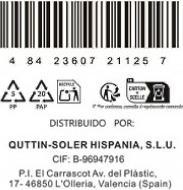 Immagine prodotto Quttin Coltello da chef in sybarite da 25 cm (25 cm)