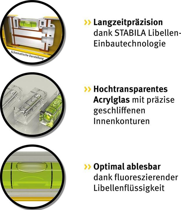 Productafbeelding Stabila Lichtmetalen waterpas 60 cm (60 cm)