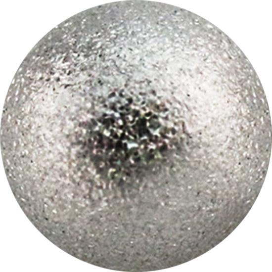Immagine prodotto Star Piercing Micropalla argento screziata (senza ottone, Acciaio chirurgico 316L)