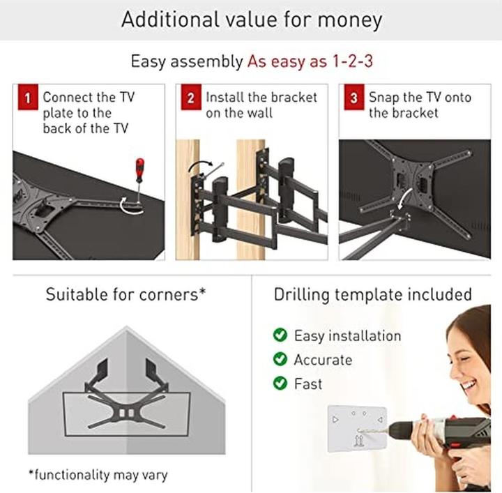 Produktbild Barkan BM466XP (Wand, 90", 60 kg)